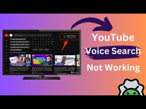 YouTube Voice Search Not Working on Android TV (2025) | Google TV